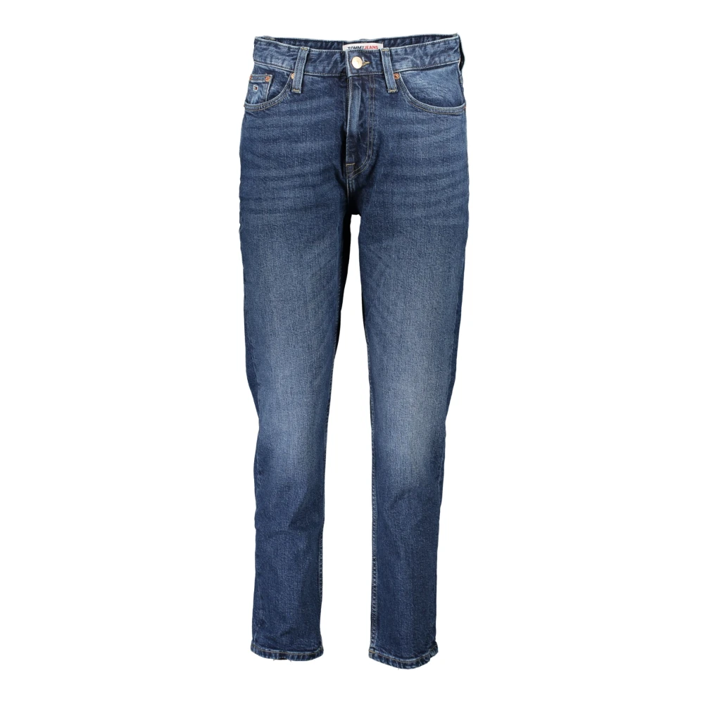 Tommy Hilfiger Blå Denim Jeans, High Rise Slim Ankle Blue, Dam