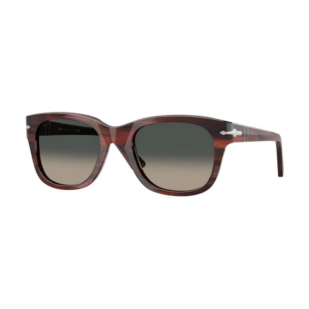 Persol Unisex Brown Sunglasses, 53 Mm, Square Sunglasses