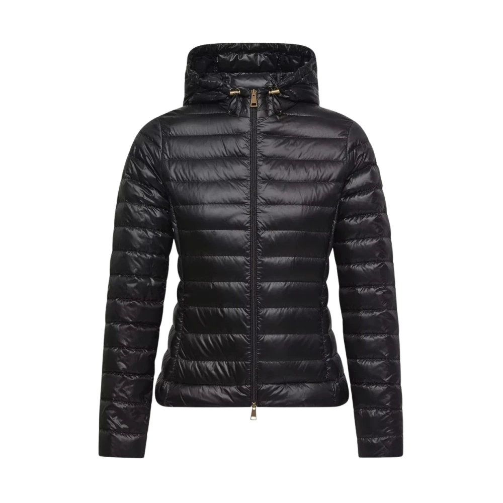 Moncler Women's Black Igelhood Short Down Jacket - Woman Jackets 3 - Image 6