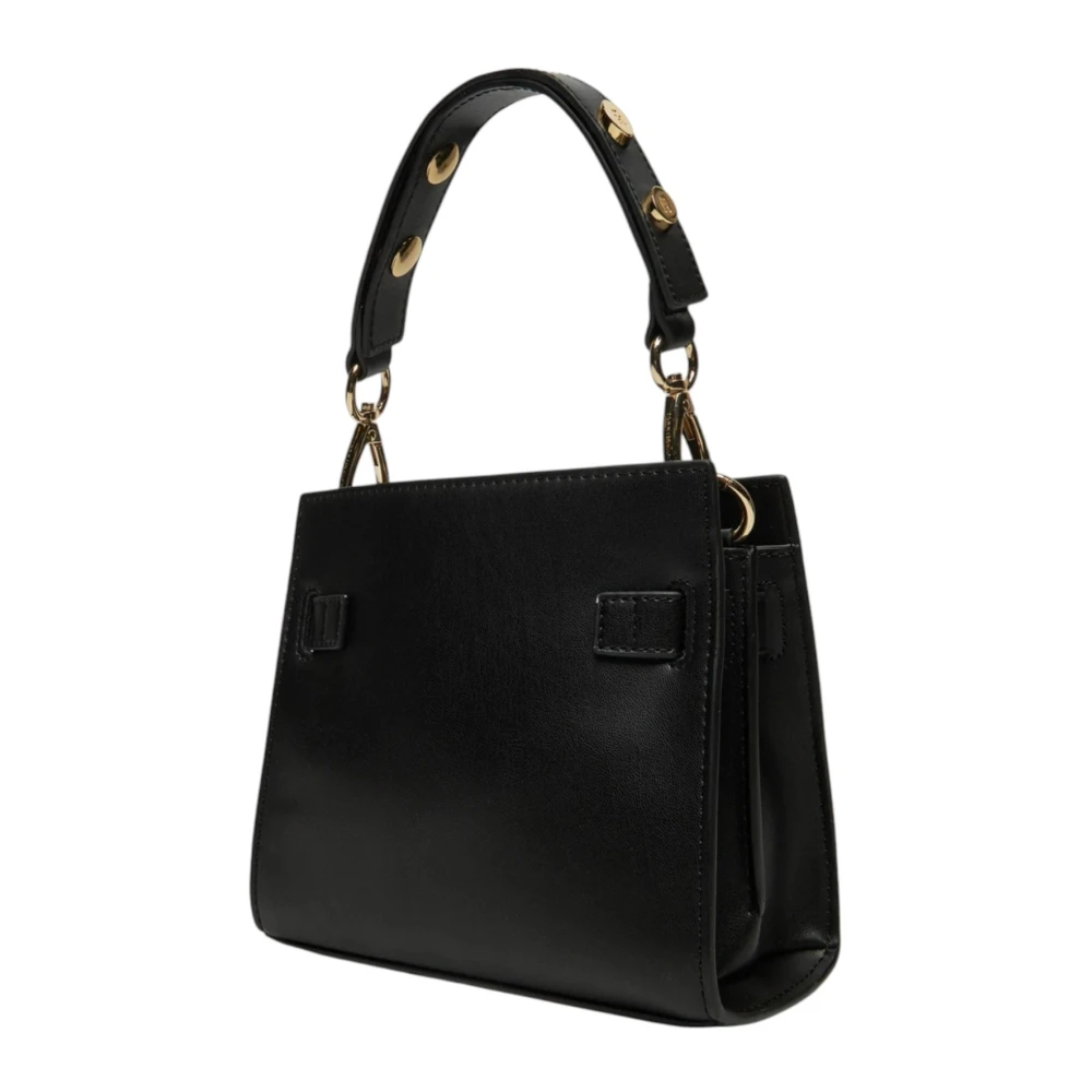 Tommy Hilfiger Zwarte Schoudertas met Rits Black Dames
