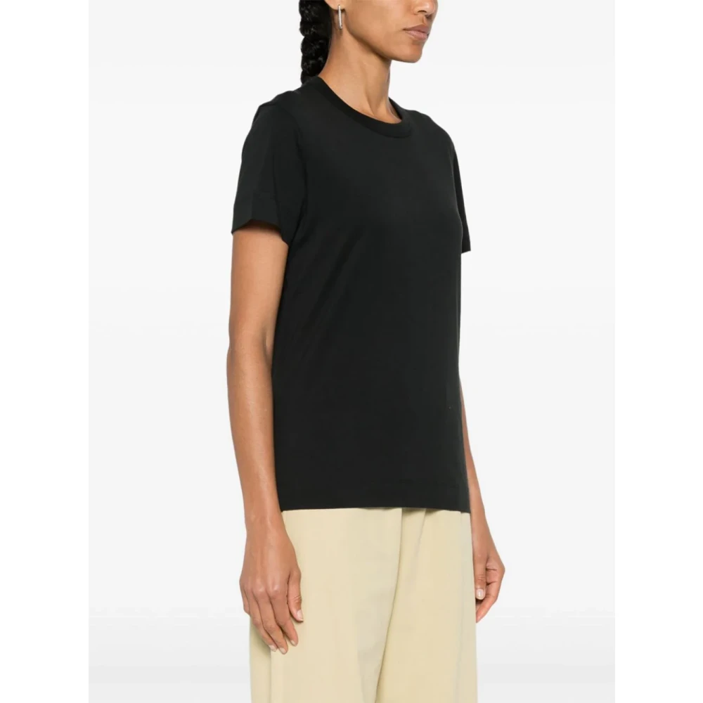 Canada Goose Zwart Crewneck T-shirt en Polo Black Dames