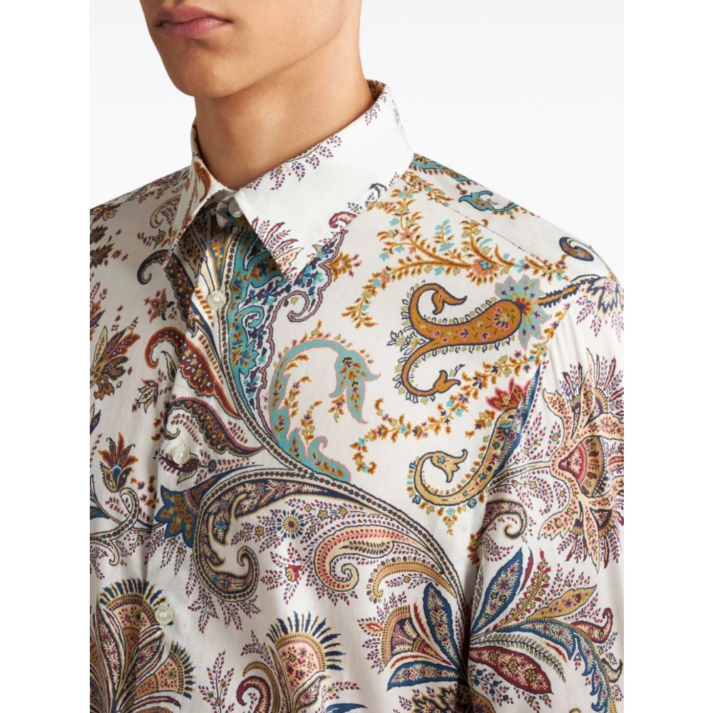 ETRO Multikleur Stijlvolle Overhemden Multicolor Heren