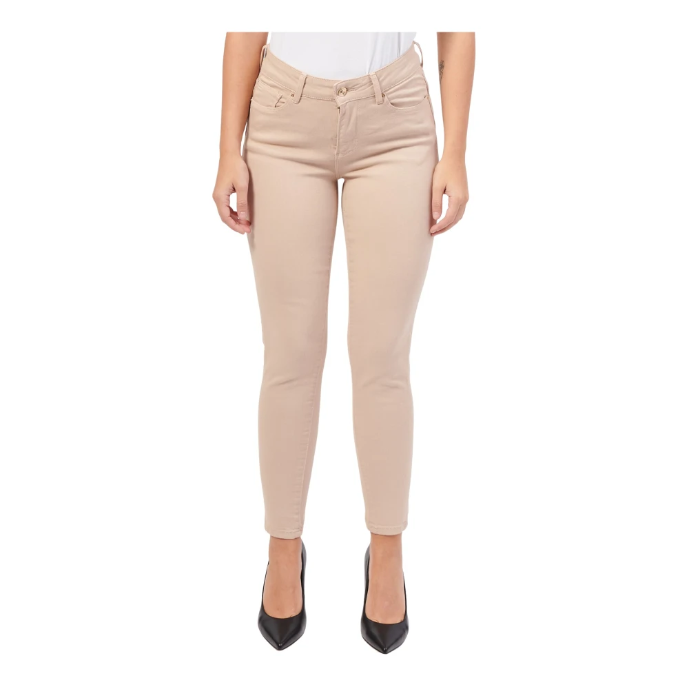 Fracomina Slim Fit Beige Jeans Beige Dames