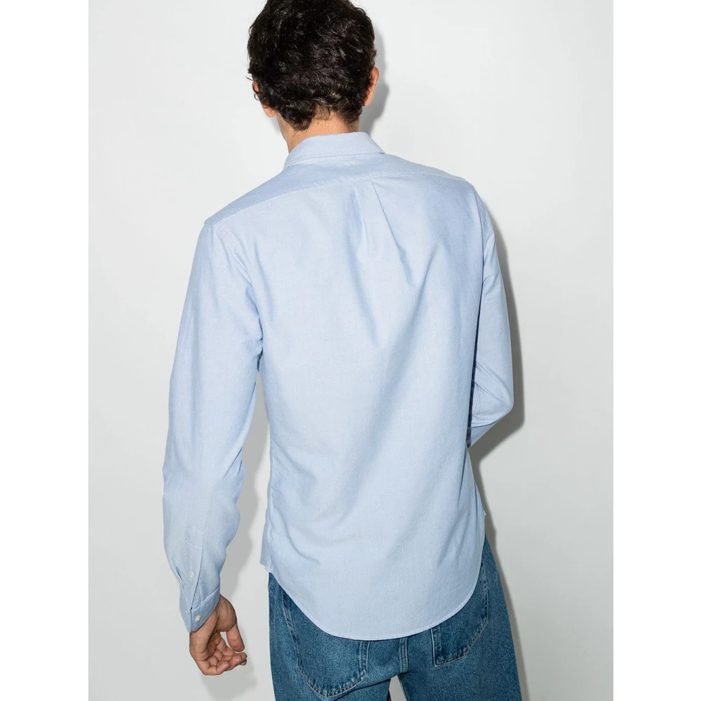 Polo Ralph Lauren Klassiek Blauw Overhemd voor Mannen Blue Heren
