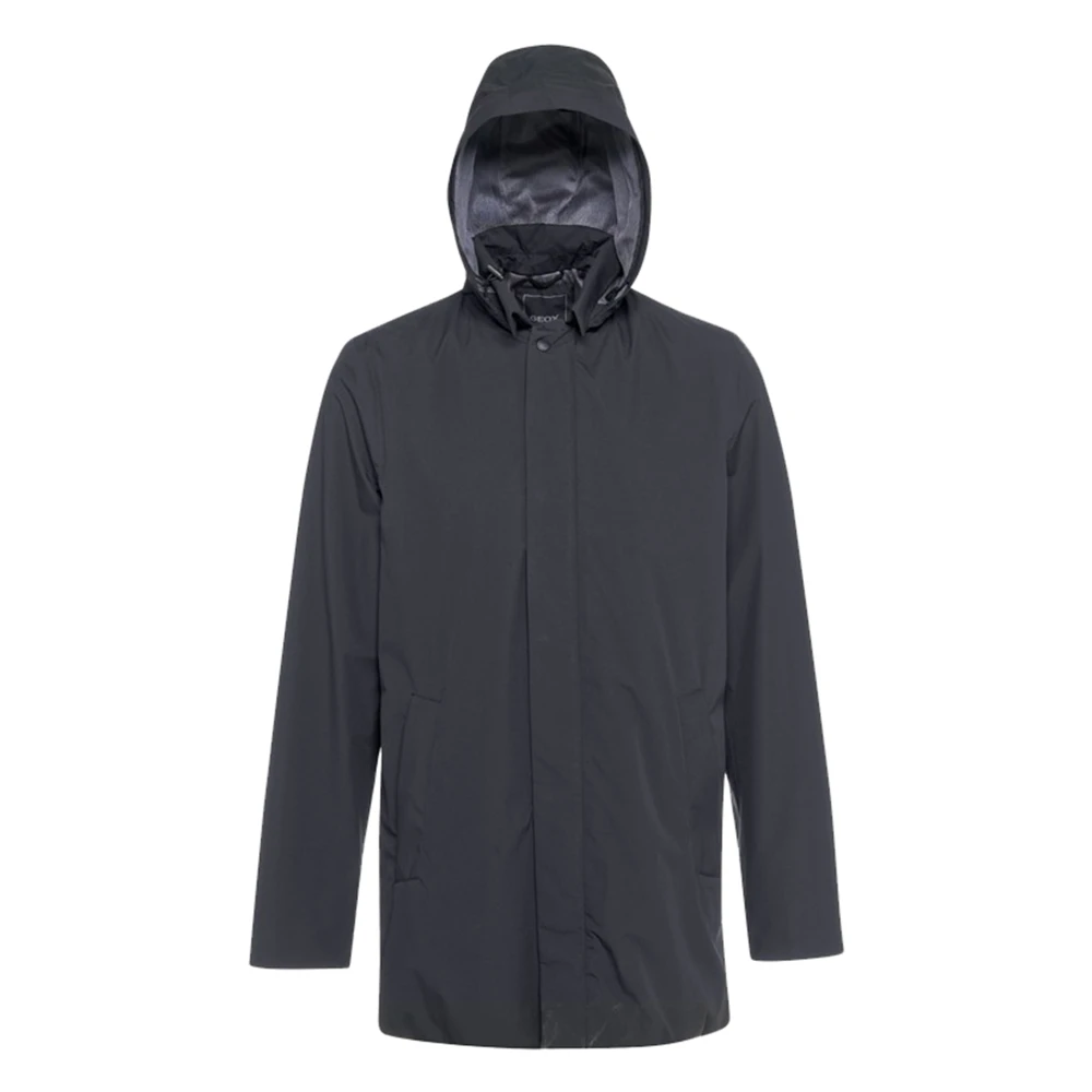 Geox Blue Doray Abx Parka - Male - Parkas - S - Coats