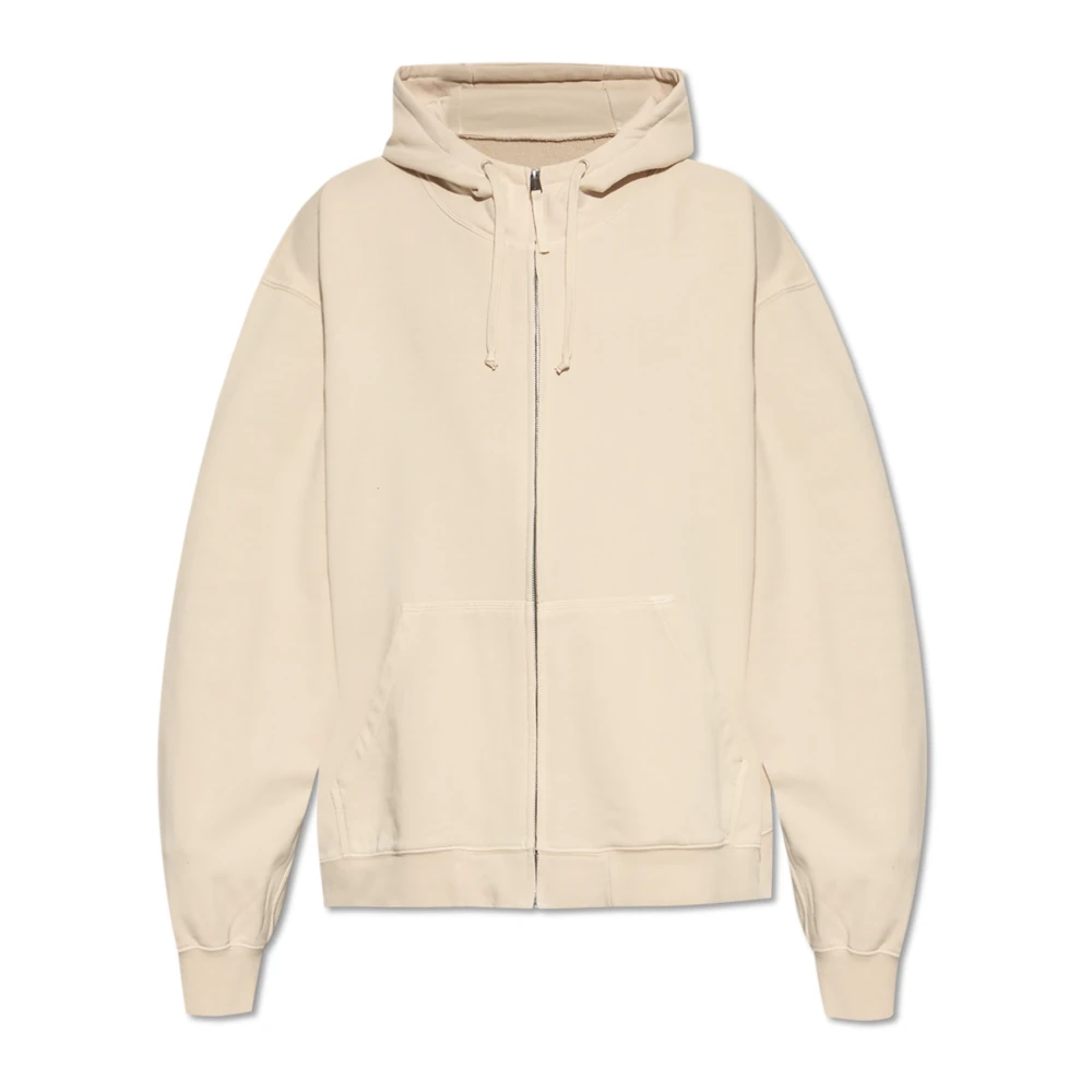 Maison Margiela Mannelijk Beige Hoodies & Sweatvesten Heren, Xs, Katoen, Hoodie