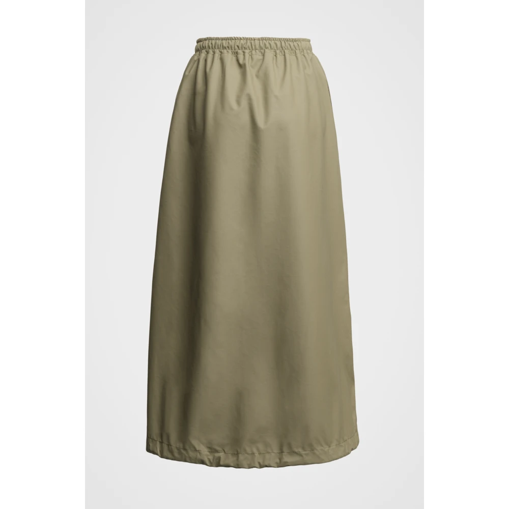 Stutterheim Waterdichte Maxi Rok Green Dames