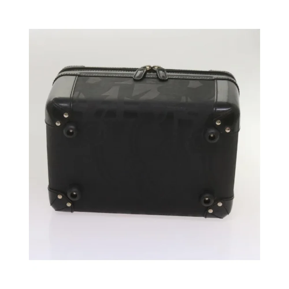 Salvatore Ferragamo Pre-owned Leather handbags Black Dames