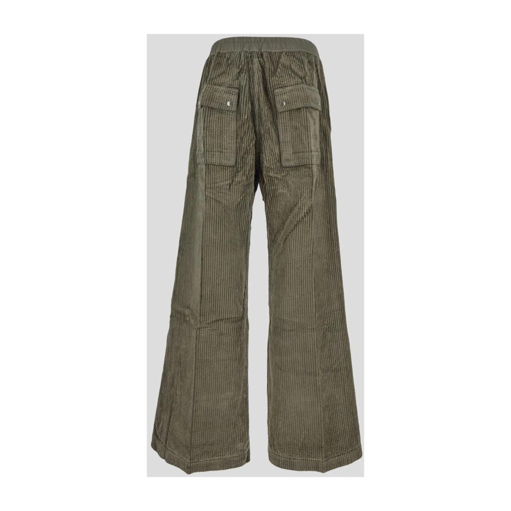 Rick Owens Wijde broek Green Heren