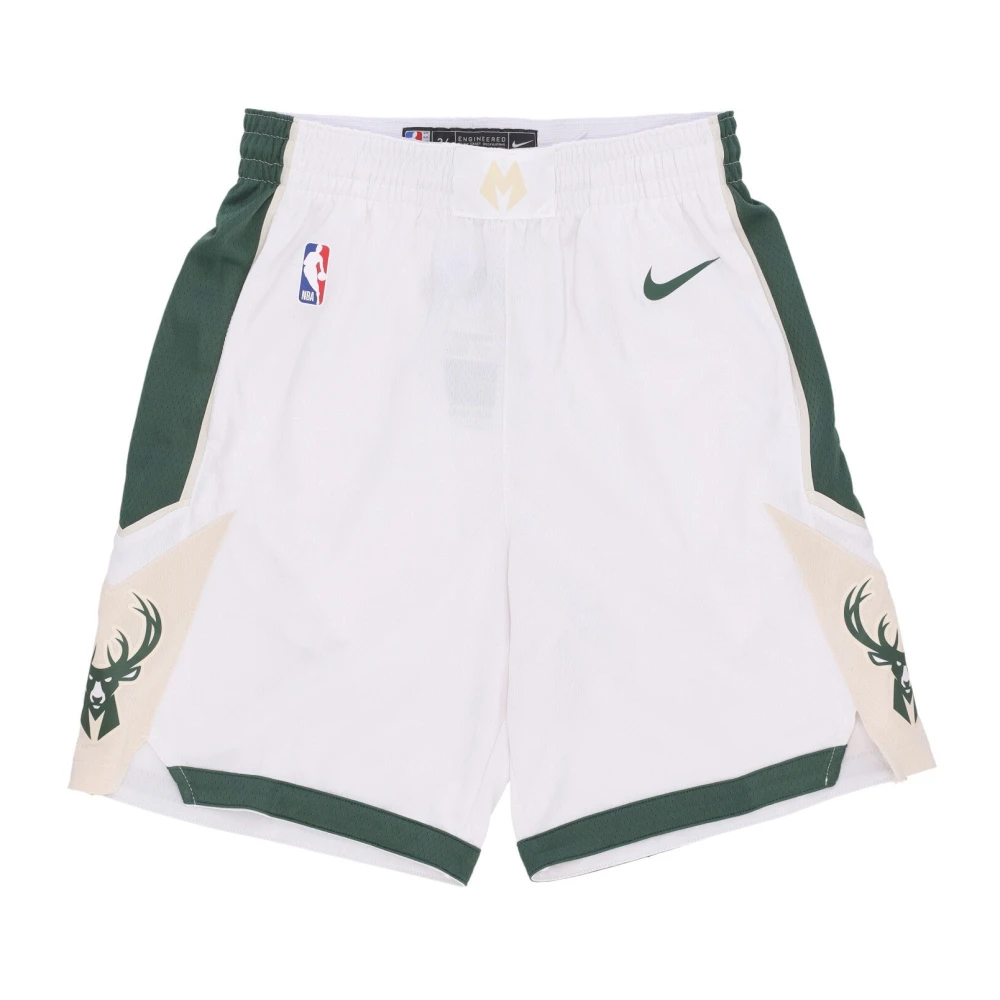 Nike Basketbal Swingman Shorts Home 18 White Heren