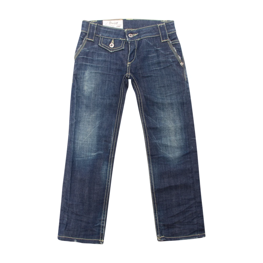 Dondup Girls Blue Jeans, 4 Y, Yp090 Trouser