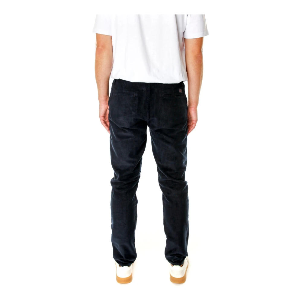 Nudie Jeans Slim Fit Corduroy Broek Blue Heren