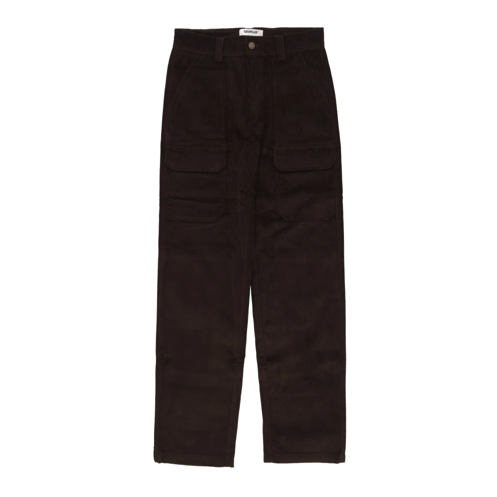 CAT Fluweel Lange Broek Bruin Heren Brown Heren