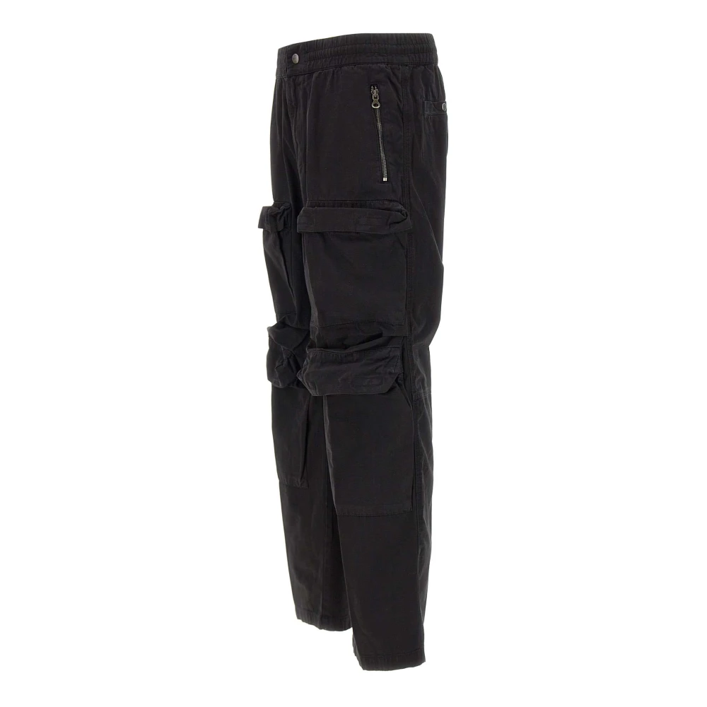 Diesel Straight Trousers Black Heren