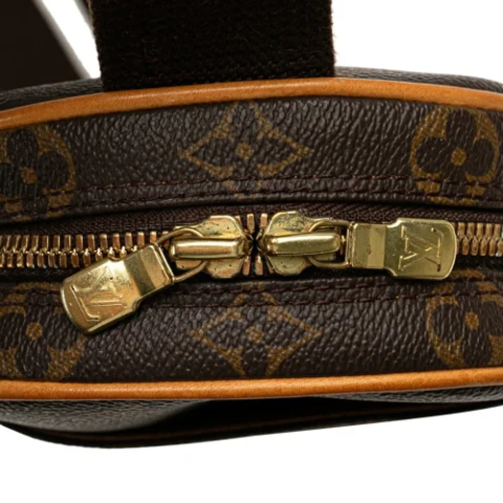 Louis Vuitton Vintage Pre-owned Plastic shoulder-bags Brown Dames