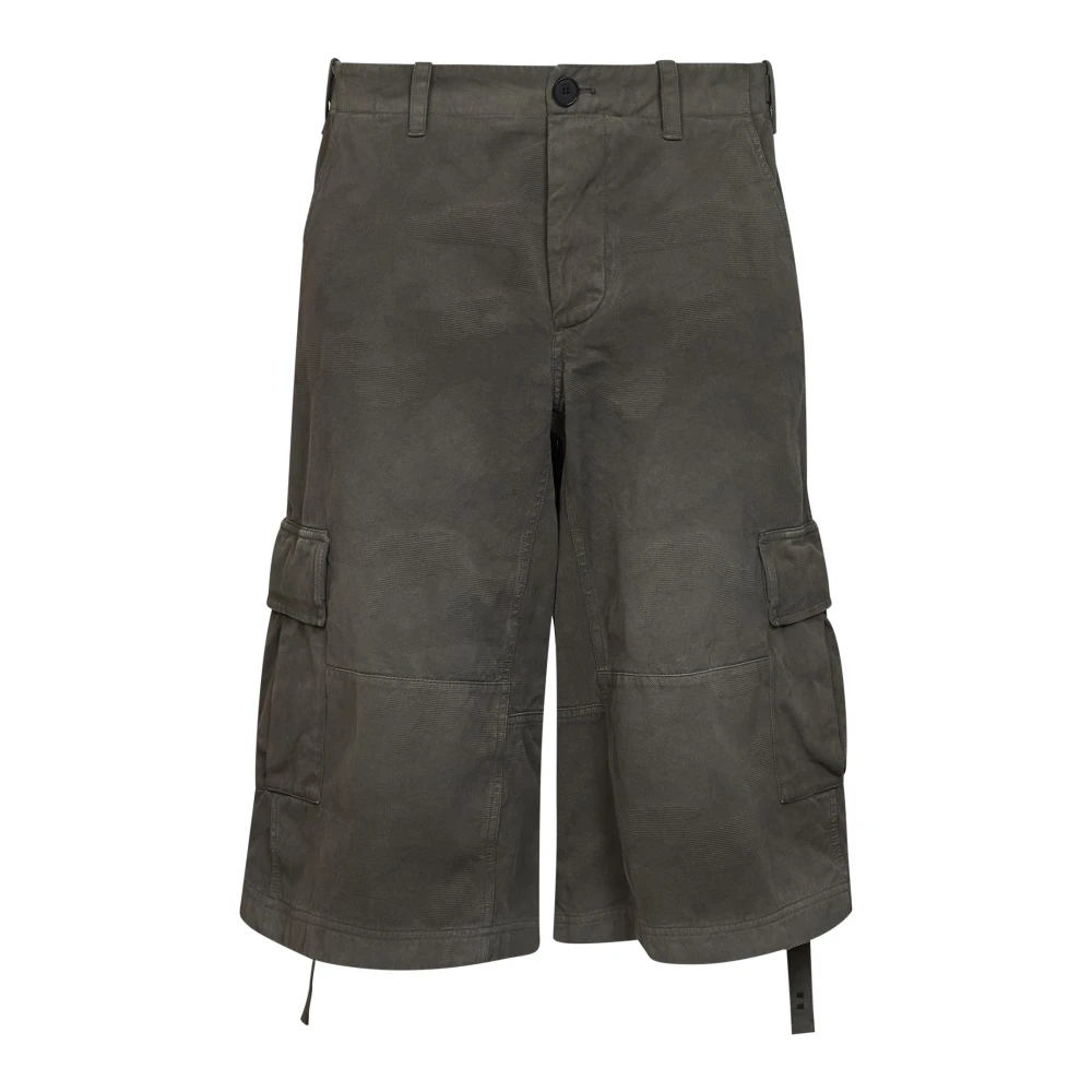 Fendi , Casual Shorts, Female, Green, Xs, Shorts