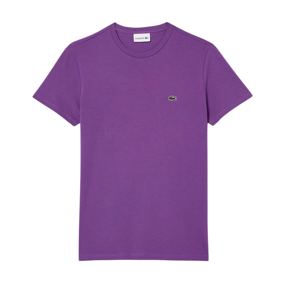 Lacoste T-Shirts Purple, Herr