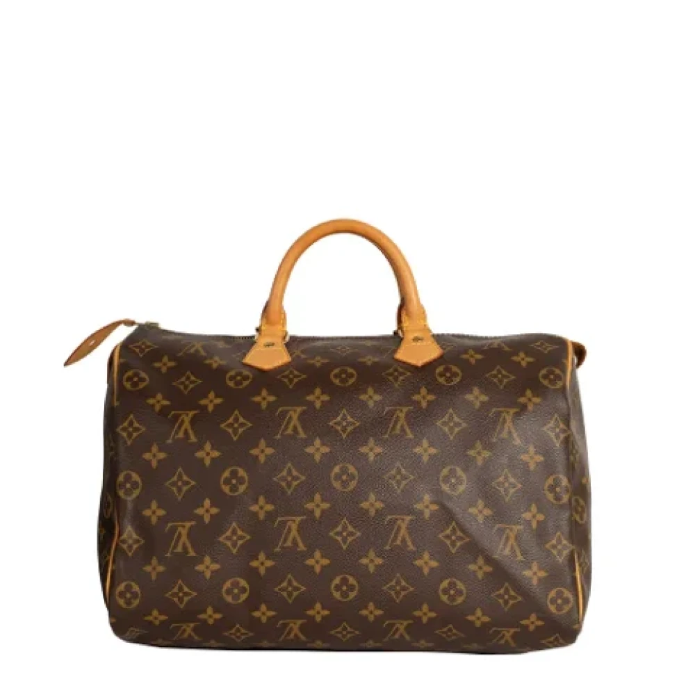 Louis Vuitton Vintage Pre-owned Leather handbags Brown Dames