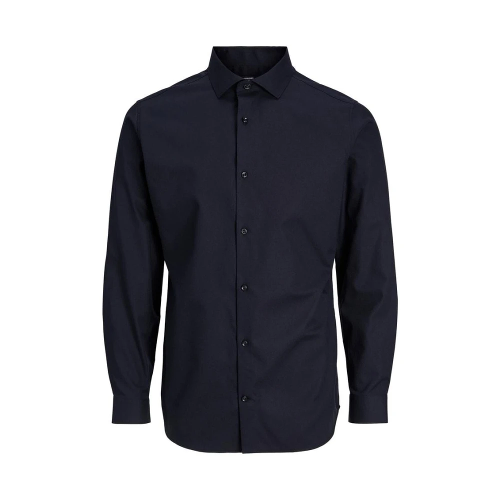 Jack & Jones Men's Blue Black Slim Fit Shirt Essentials 3XL