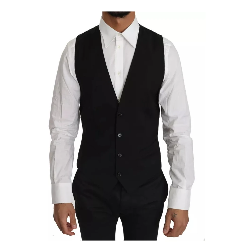 Dolce & Gabbana Uomo Nero Abiti S, New,