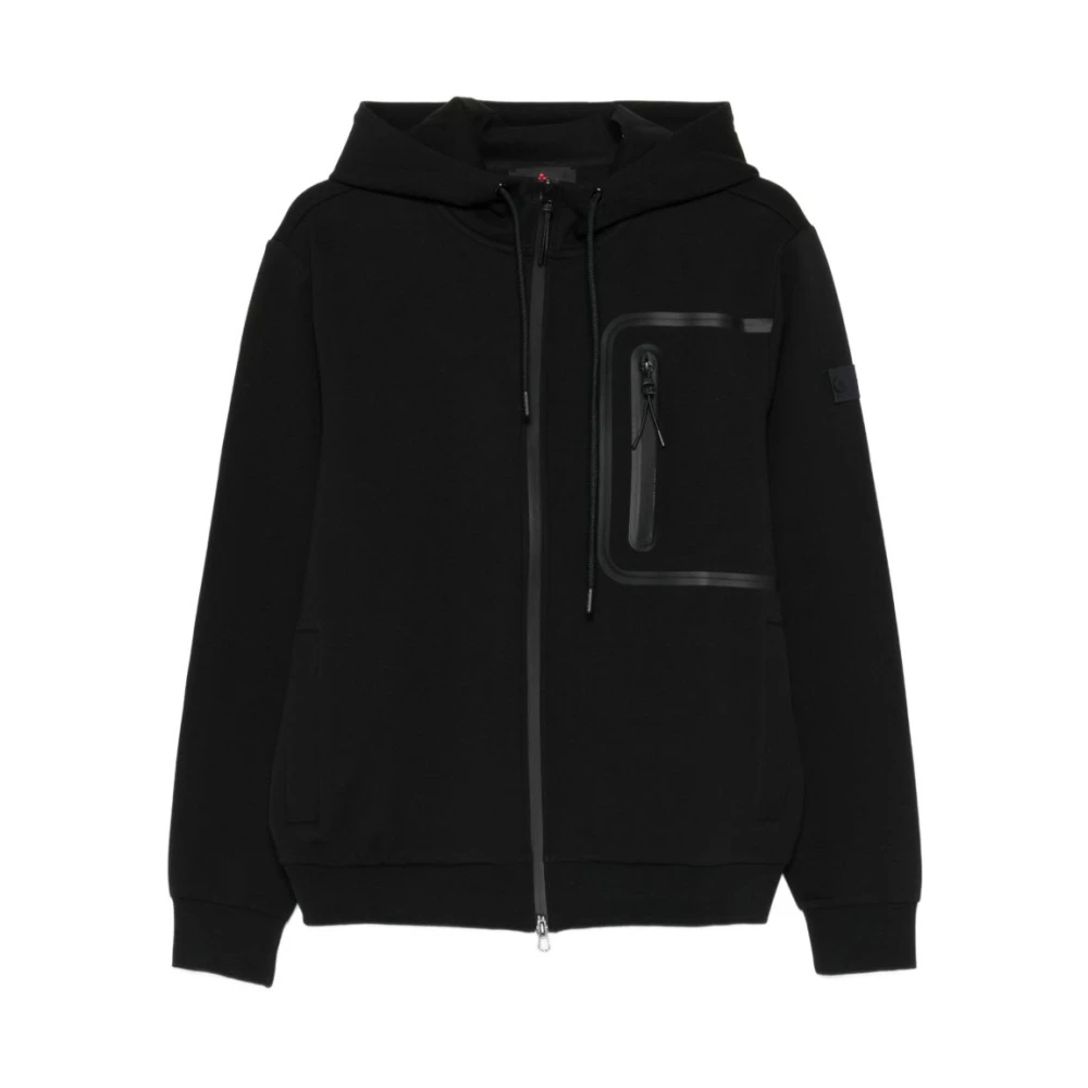 Peuterey Men's Black Parker Sweatshirt - Zip-Throughs - S - Sweatshirts & Hoodies