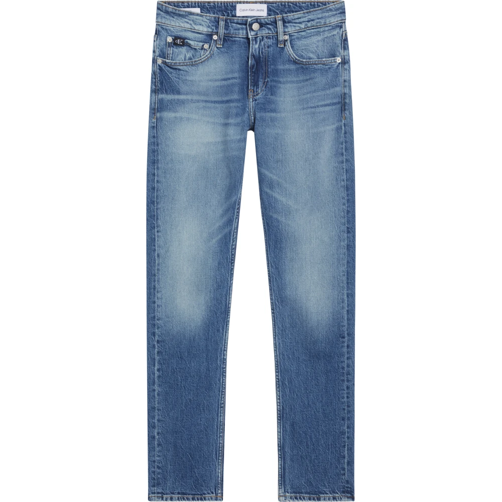Calvin Klein Blauwe Skinny Jeans All-Season Stijl Blue Heren