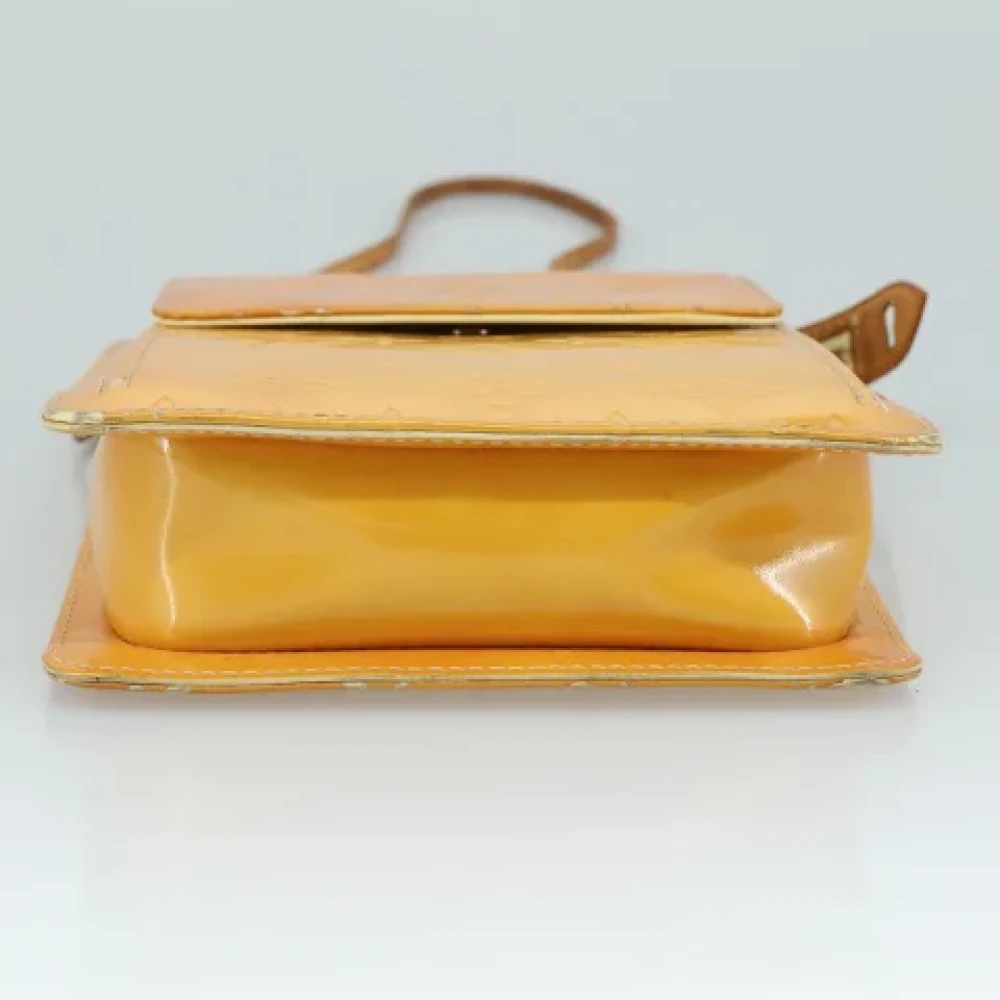 Louis Vuitton Vintage Pre-owned Leather pouches Yellow Dames
