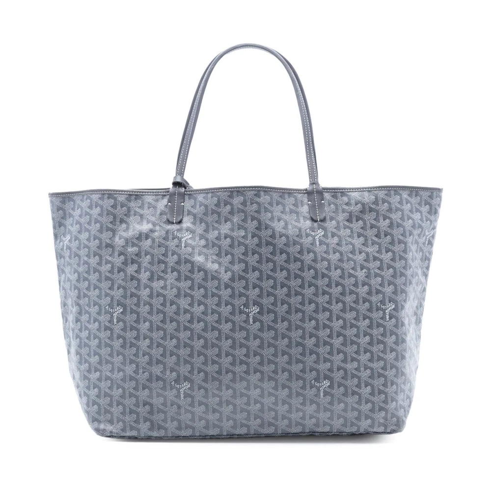 Goyard Vintage Women's Gray Pre-Owned Printed Tote Bag