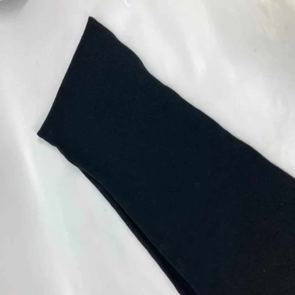 Fendi Vintage Pre-owned Wool scarves Black Dames
