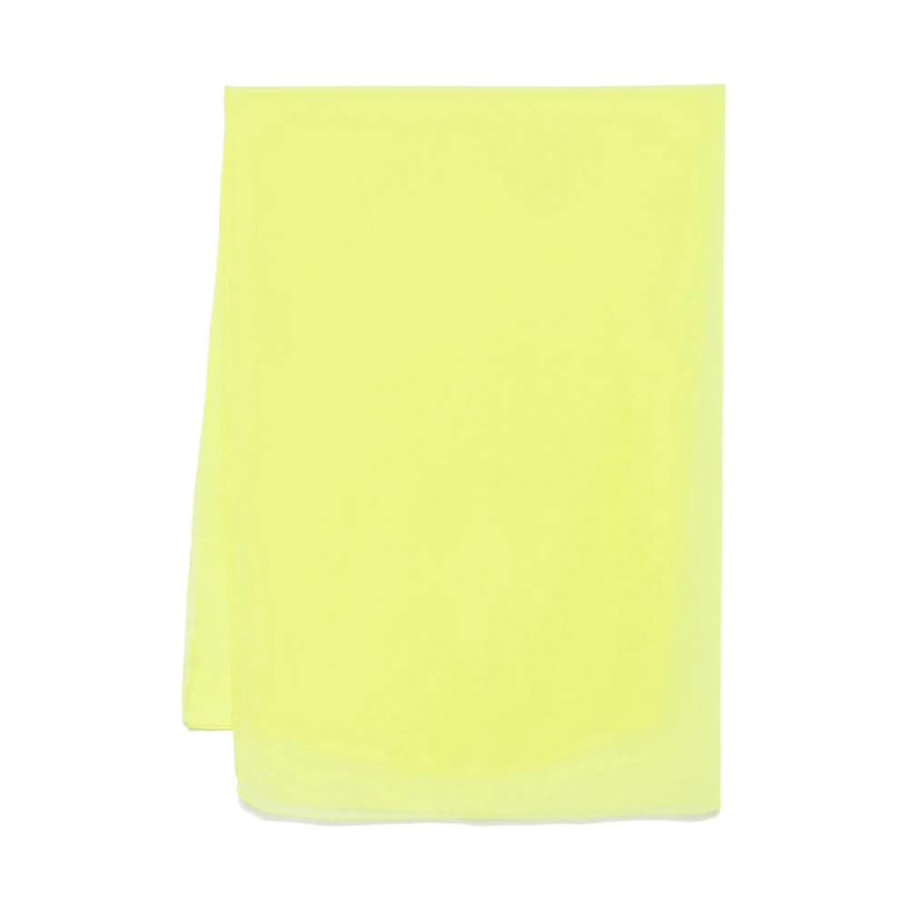 Lady Anne Gele Citroen Wrap Design Rechthoekige Sjaal Yellow Dames