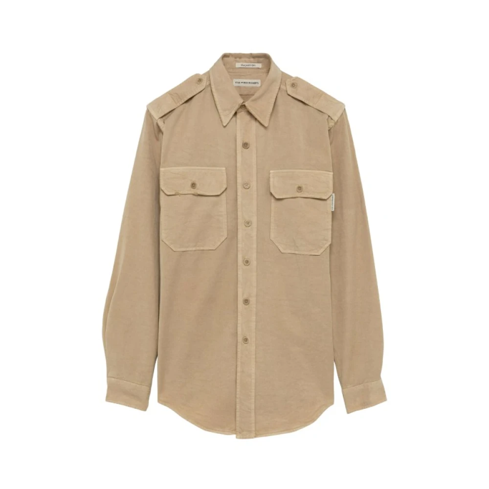 Roy Roger's Women's Brown Shirts, S, Pocket Button Shirt