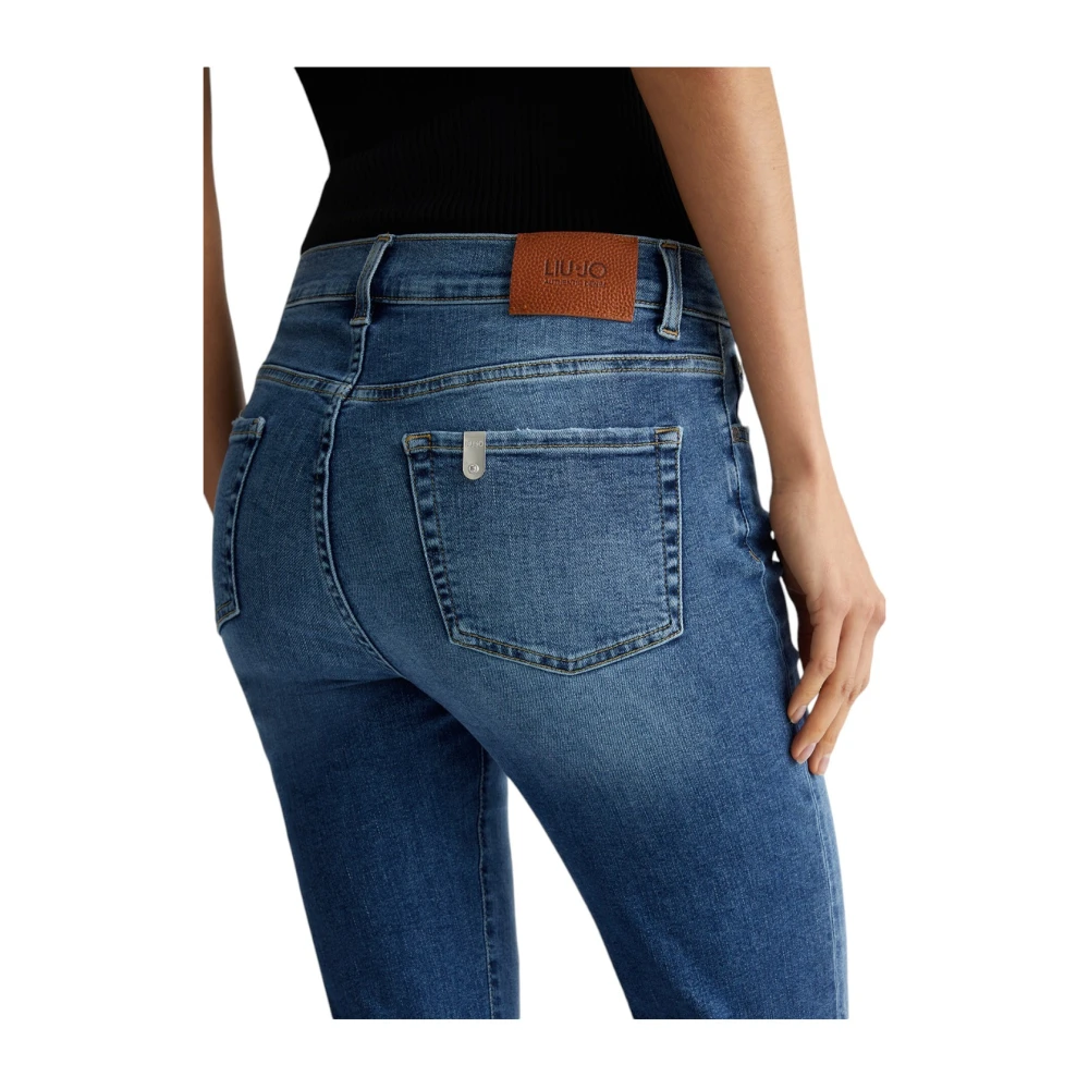 Liu Jo Denim Blauw Feel Broek Blue Dames