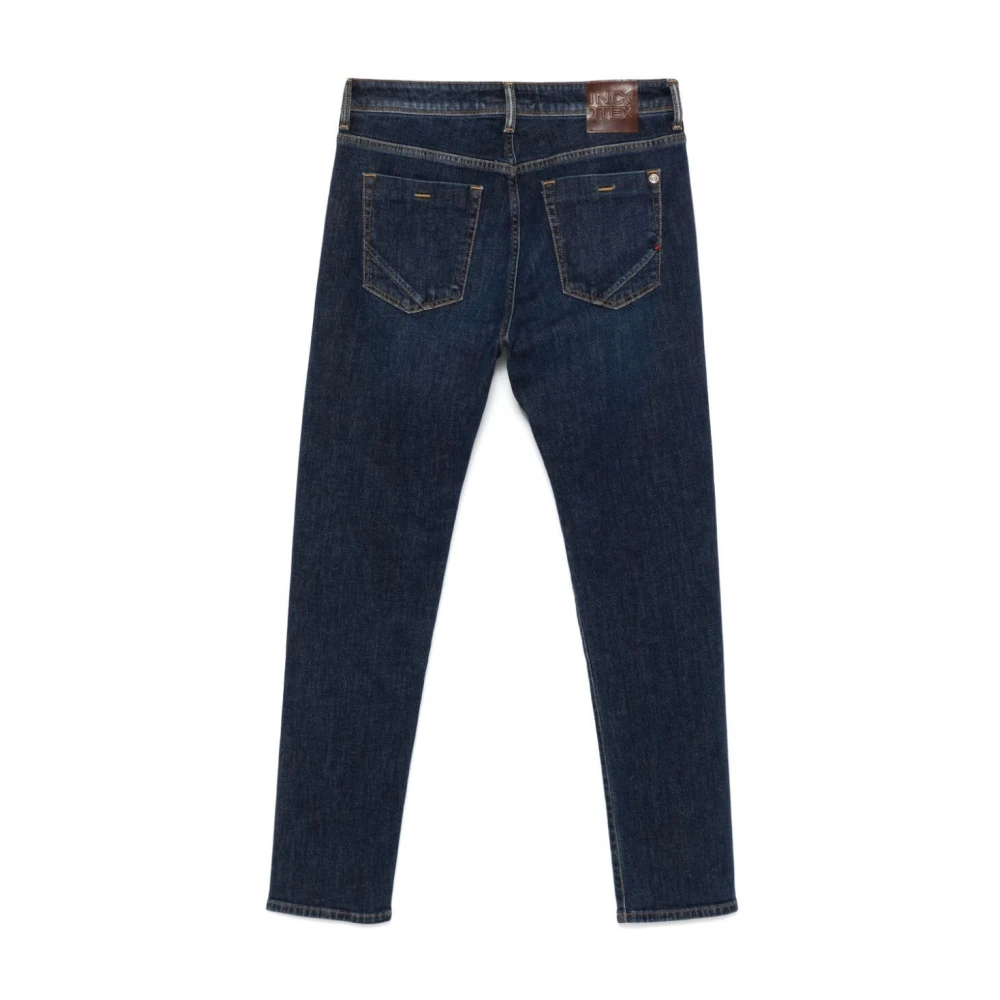 Incotex Denim Stretch Wash 2 Jeans Blue Heren