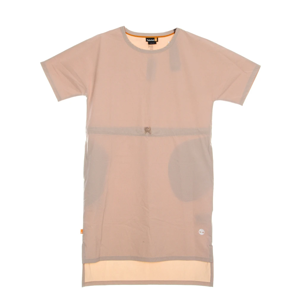 Timberland Roze Tee Jurk met Zakken Pink Dames