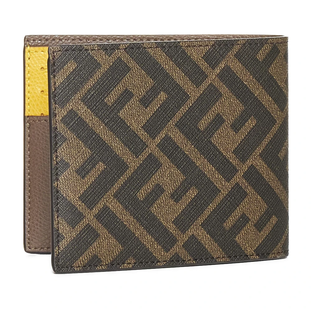 Fendi Modieuze Portemonnees Brown Heren