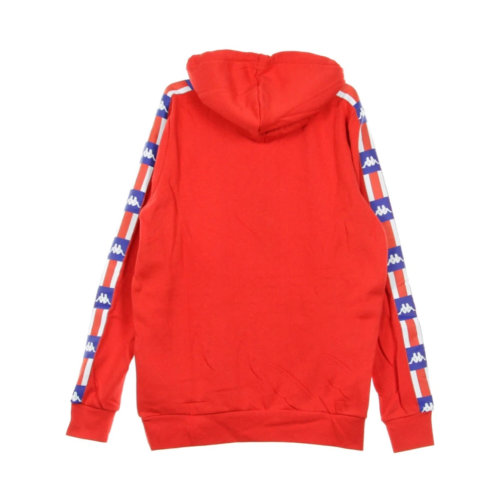 Kappa Stijlvolle Heren Hoodie in Rood Blauw Red Heren