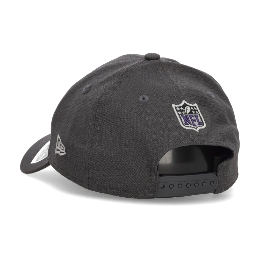 new era Gebogen klep hoed Baltimore Ravens NFL Draft Gray Heren
