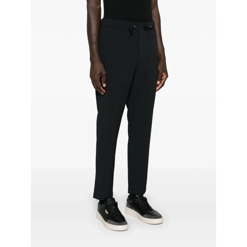 Hugo Boss Stretch broek met zij- en achterzakken Black Heren