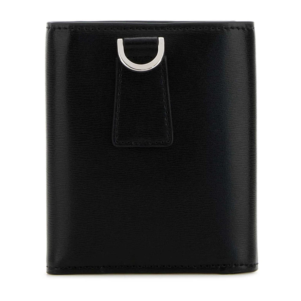 Versace Klassieke Zwarte Leren Portemonnee Black Heren