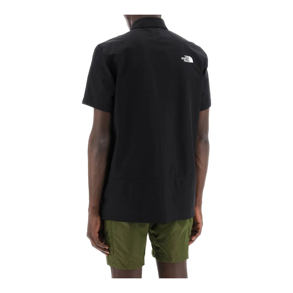 The North Face Short Sleeve Shirts Black Heren