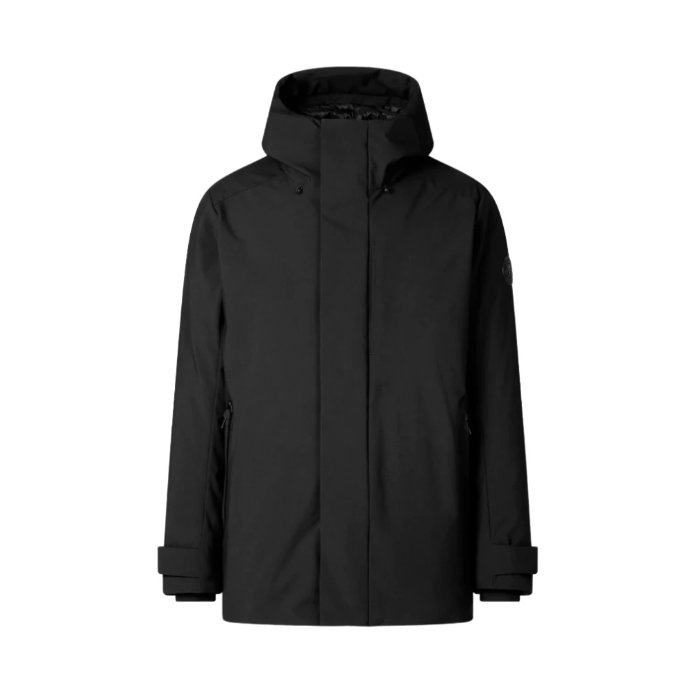 Save The Duck Zwarte Afneembare Voorkant Jas Black Heren