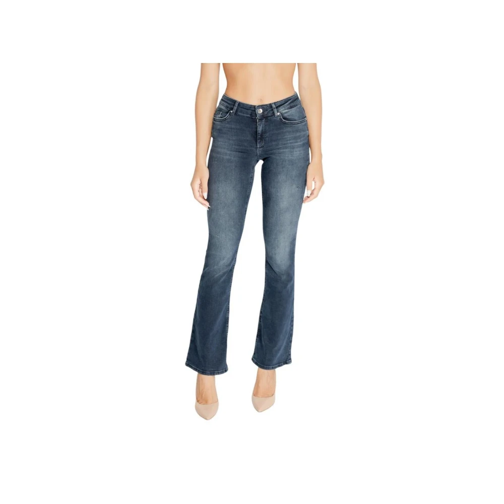 Only Blauwe Bootcut Jeans voor Vrouwen Blue Dames