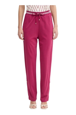 Interlock Drawstring Track Pants