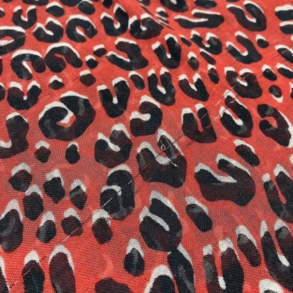 Louis Vuitton Vintage Pre-owned Cashmere scarves Red Dames