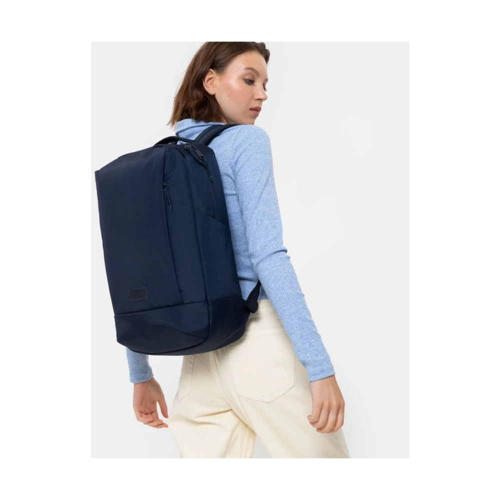 Eastpak Tecum F Rugzak Vegan Nylon Gemaakt Blue Dames