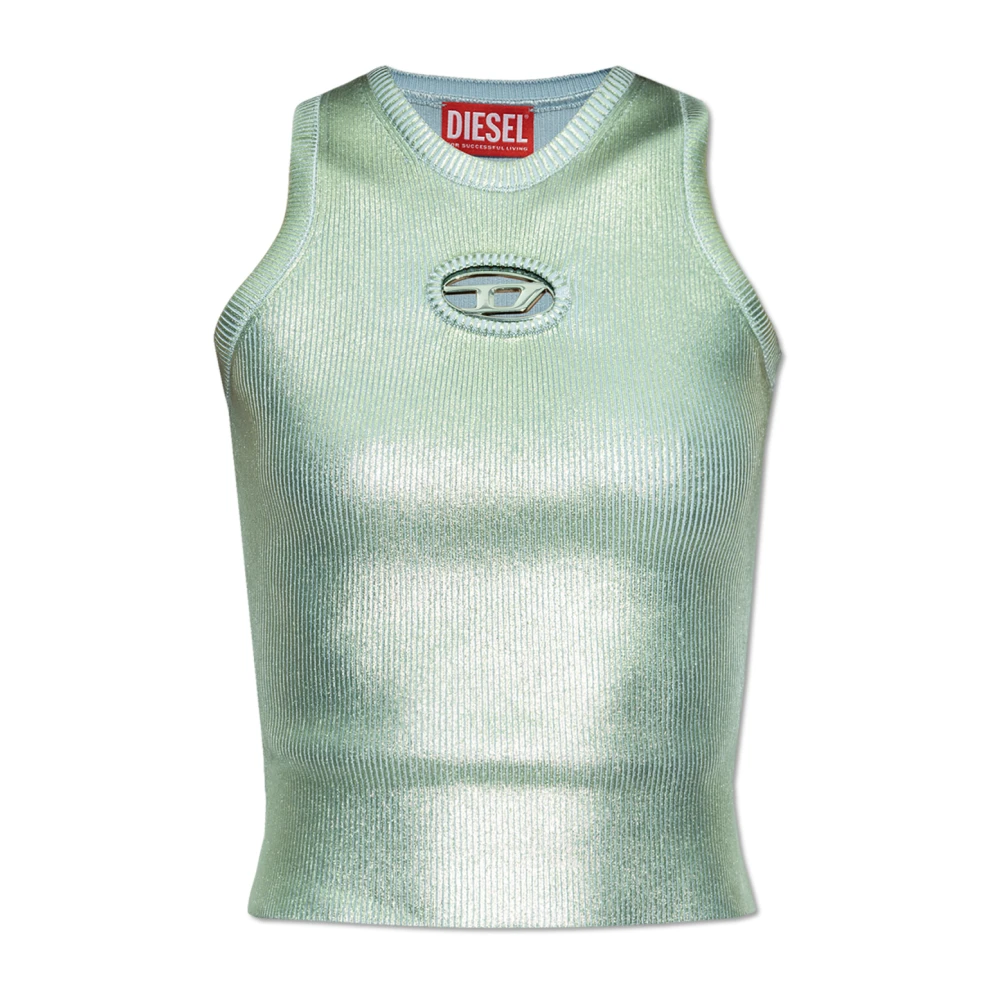 Diesel Top M-Caddix-Top-M Green Dames