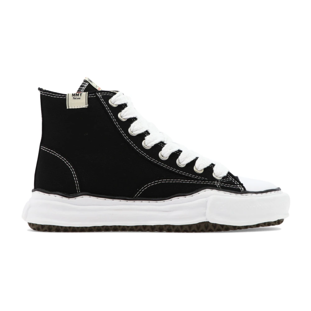 Mihara Yasuhiro Zwarte Canvas High Top Sneakers Heren Schoenen