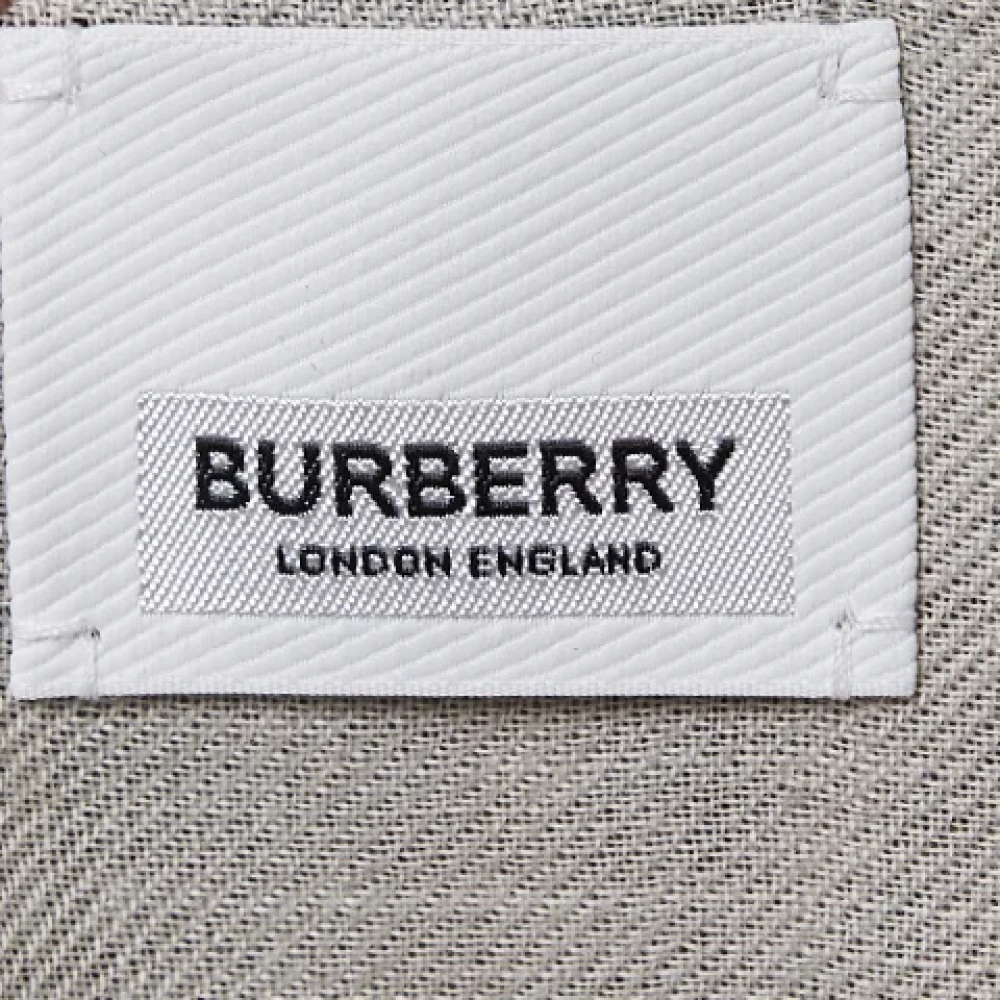 Burberry Vintage Pre-owned Cashmere scarves Multicolor Dames