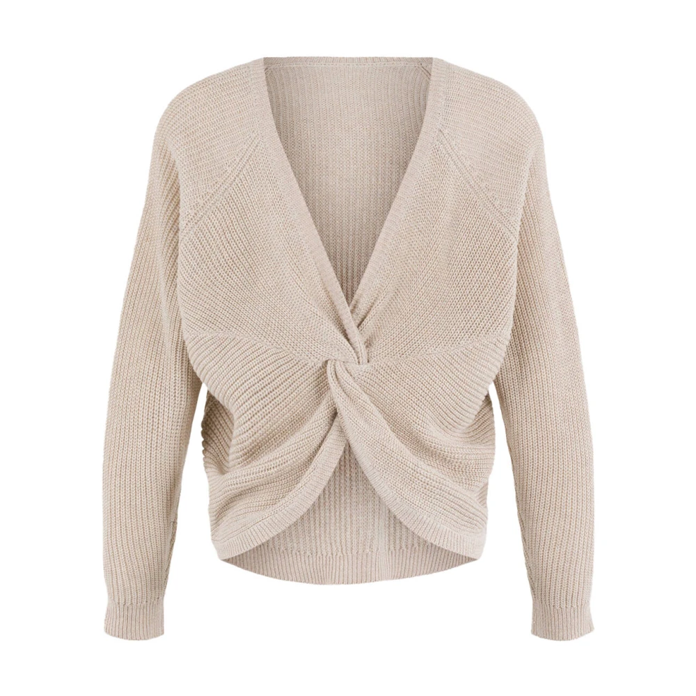 Anna Van Toor Stijlvolle Pullover in Diverse Kleuren Beige Dames