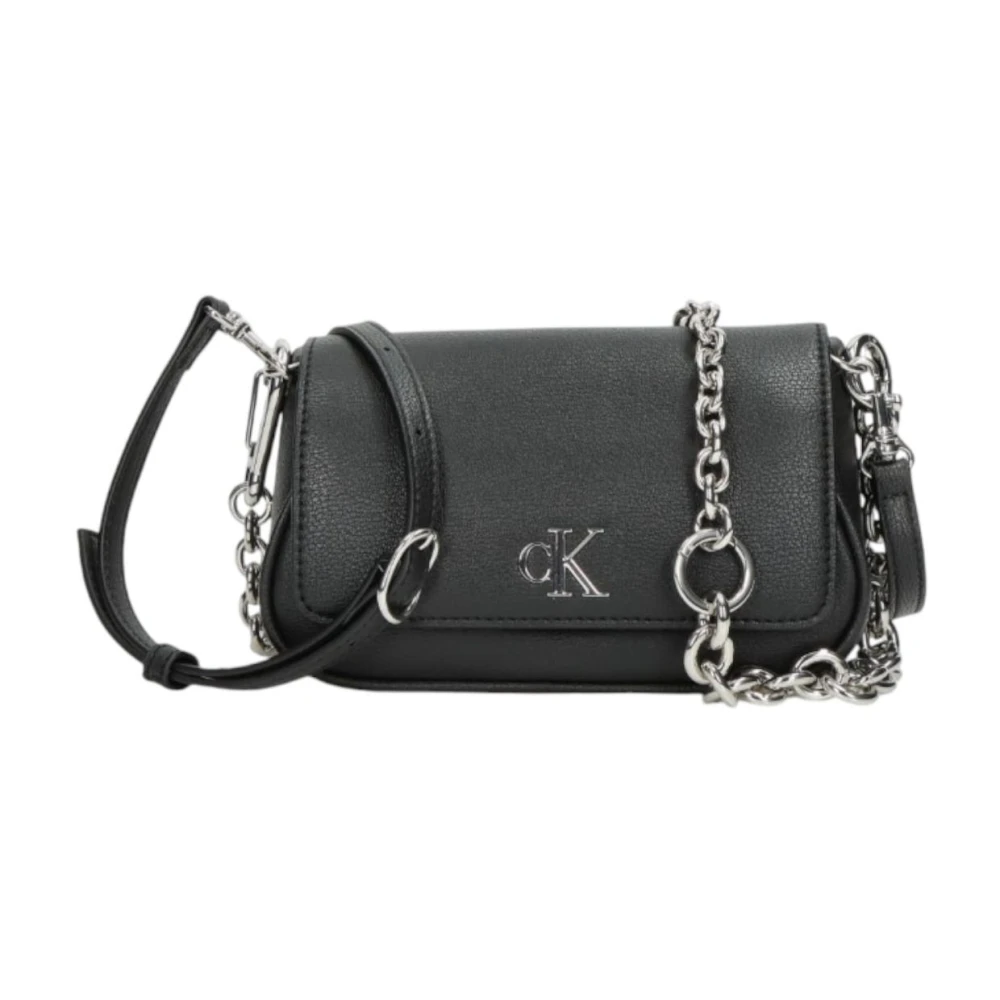 Calvin Klein Minimal Monogram Tas Black Dames